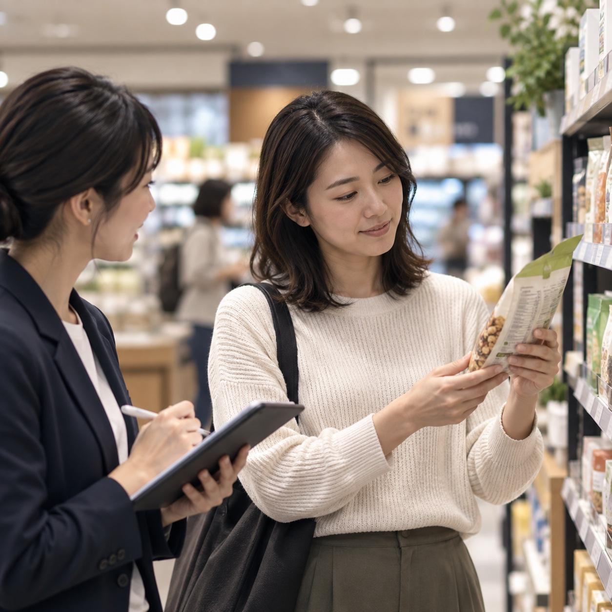 Shopper research in a retail environment